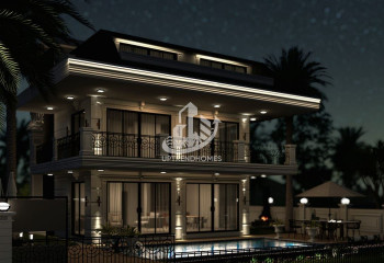 Вилла 4+1 в Каргыджаке, Алания, Турция | PBB-35502