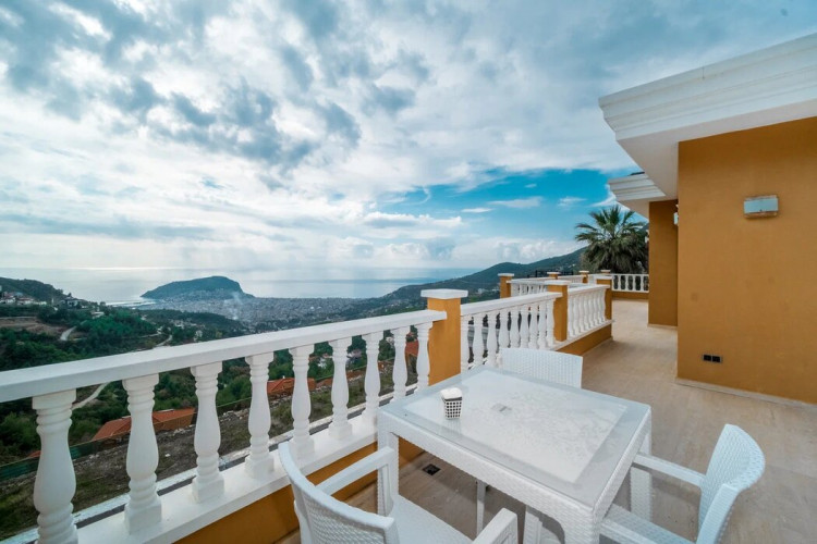 Вилла 6+1 в Бекташе, Алания, Турция | PTE-35606