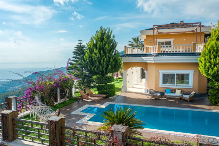 Вилла 6+1 в Бекташе, Алания, Турция | PTE-35606