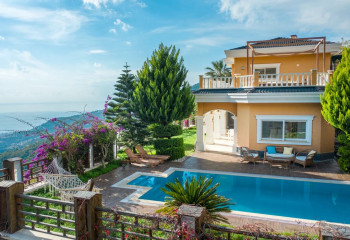 Вилла 6+1 в Бекташе, Алания, Турция | PTE-35606