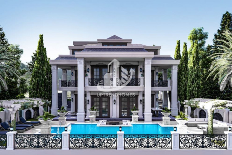 Вилла 5+1 в Каргыджаке, Алания, Турция | PTE-35656