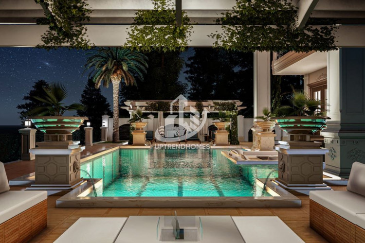 Вилла 5+1 в Каргыджаке, Алания, Турция | PTE-35656