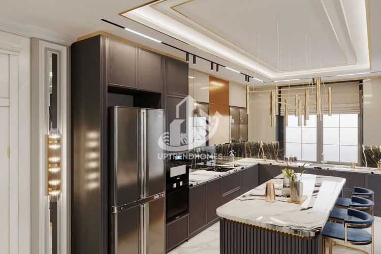 Вилла 5+1 в Каргыджаке, Алания, Турция | PTE-35656