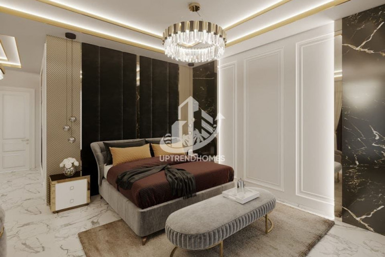 Вилла 5+1 в Каргыджаке, Алания, Турция | PTE-35656