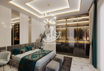 Вилла 5+1 в Каргыджаке, Алания, Турция | PTE-35656