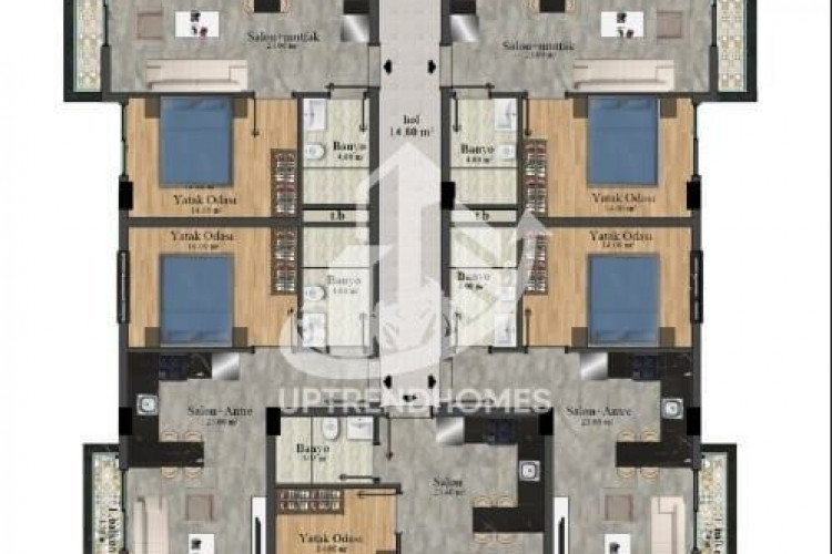 Пентхаус 1+1 в Кестеле, Турция | PBB-35633