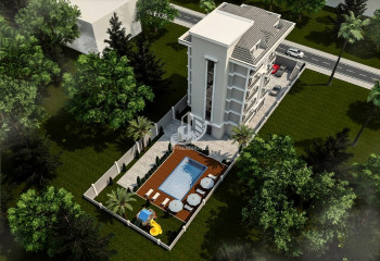 Пентхаус 1+1 в Кестеле, Турция | PBB-35633