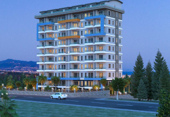 Пентхаус 2+1 в Алании, Турция