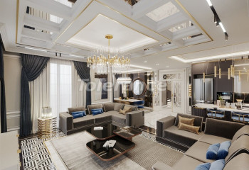 Вилла 5+1 в Алании, Турция | PTE-36665