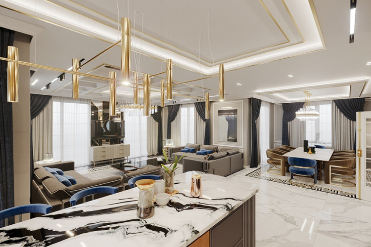 Вилла 5+1 в Алании, Турция | PTE-36719