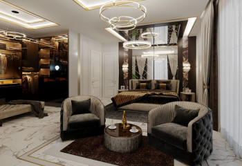 Вилла 5+1 в Алании, Турция | PTE-36719