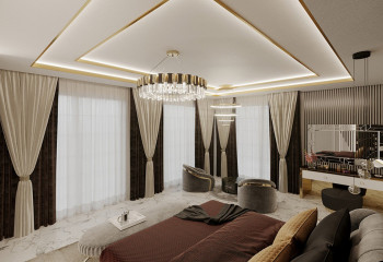 Вилла 5+1 в Алании, Турция | PTE-36719