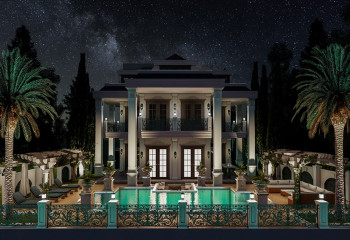 Вилла 5+1 в Алании, Турция | PTE-36719