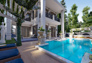 Вилла 5+1 в Алании, Турция | PTE-36719