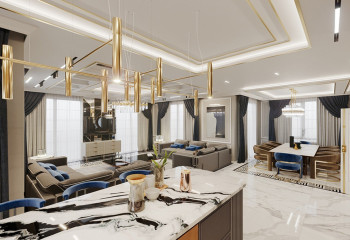 Вилла 5+1 в Алании, Турция | PTE-36719