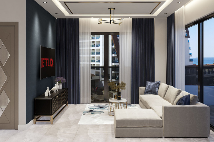 Пентхаус 4+1 в Кестеле, Турция | PKK-36725