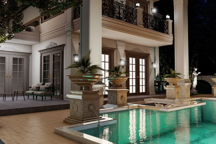 Вилла 5+1 в Каргыджаке, Алания, Турция | PTE-36898