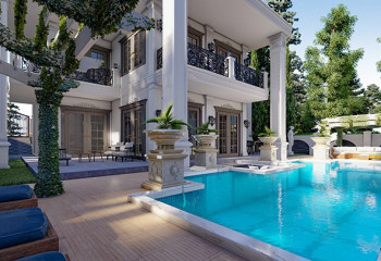 Вилла 5+1 в Каргыджаке, Алания, Турция | PTE-36898