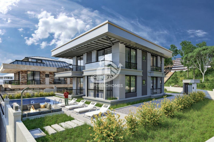 Вилла 5+1 в Демирташе, Алания, Турция | PKK-37781