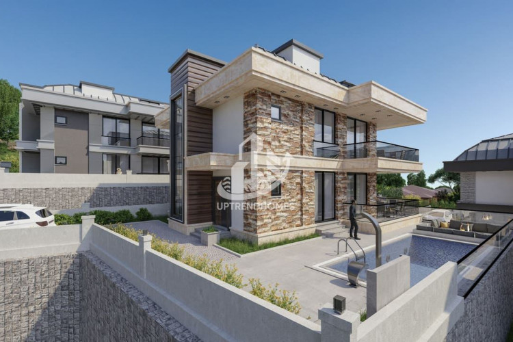 Вилла 5+1 в Демирташе, Алания, Турция | PKK-37781