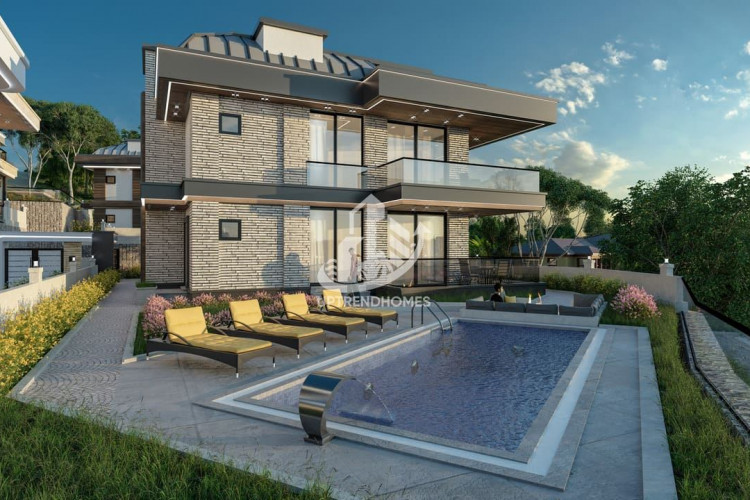 Вилла 5+1 в Демирташе, Алания, Турция | PKK-37781