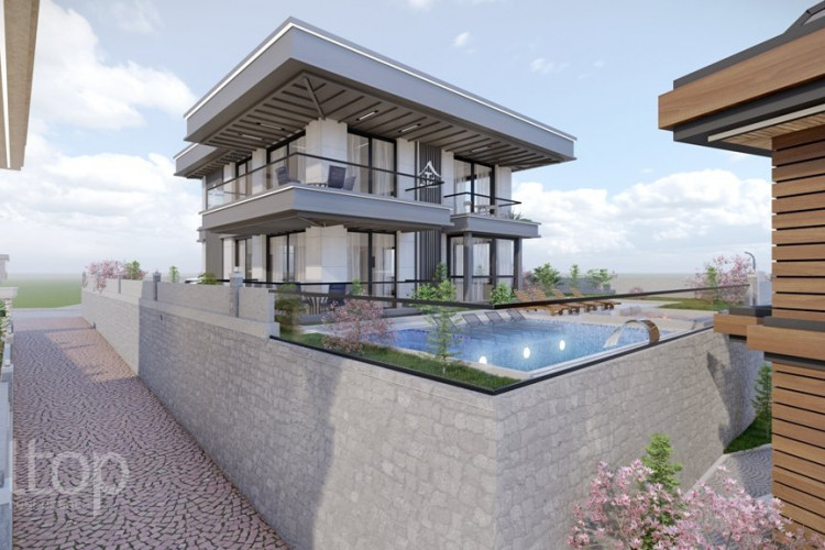 Вилла 5+1 в Алании, Турция | PTE-38237