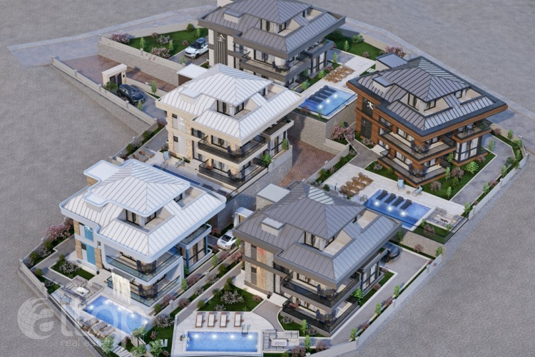 Вилла 5+1 в Алании, Турция | PTE-38237