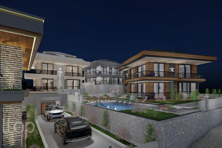 Вилла 5+1 в Алании, Турция | PTE-38237