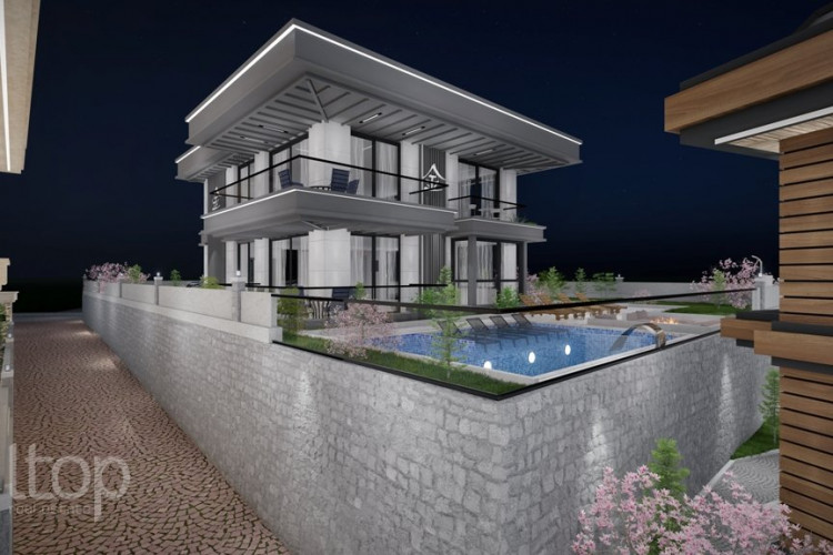 Вилла 5+1 в Алании, Турция | PTE-38237