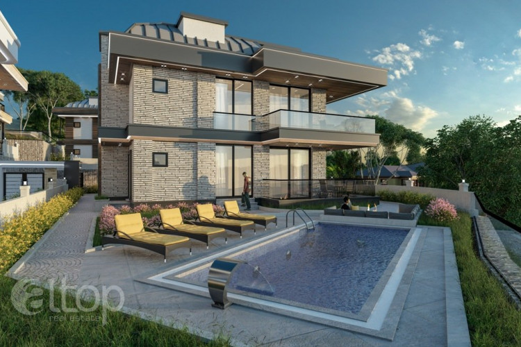 Вилла 5+1 в Алании, Турция | PTE-38237