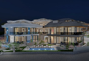 Вилла 5+1 в Алании, Турция | PTE-38237