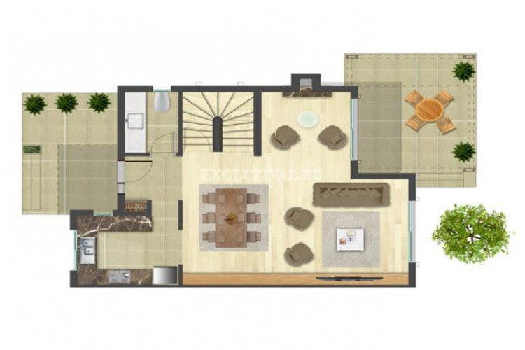 Вилла 2+1 в Измире, Турция | PBB-38707