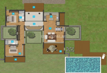 Вилла 5+1 в Бодруме, Турция | PTE-38715