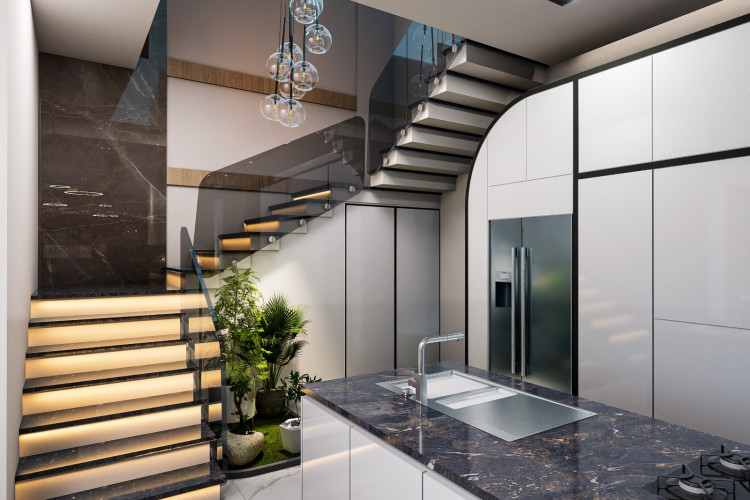 Вилла 5+1 в Динек, Алания, Турция | PTE-38878