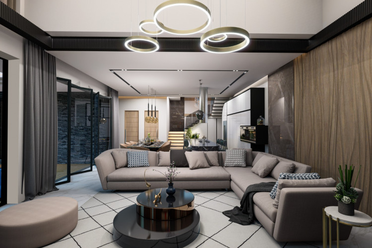 Вилла 5+1 в Динек, Алания, Турция | PTE-38878