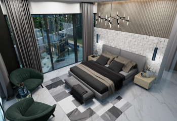 Вилла 5+1 в Динек, Алания, Турция | PTE-38878