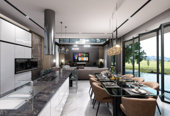 Вилла 5+1 в Динек, Алания, Турция | PTE-38878