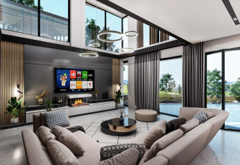 Вилла 5+1 в Динек, Алания, Турция | PTE-38878