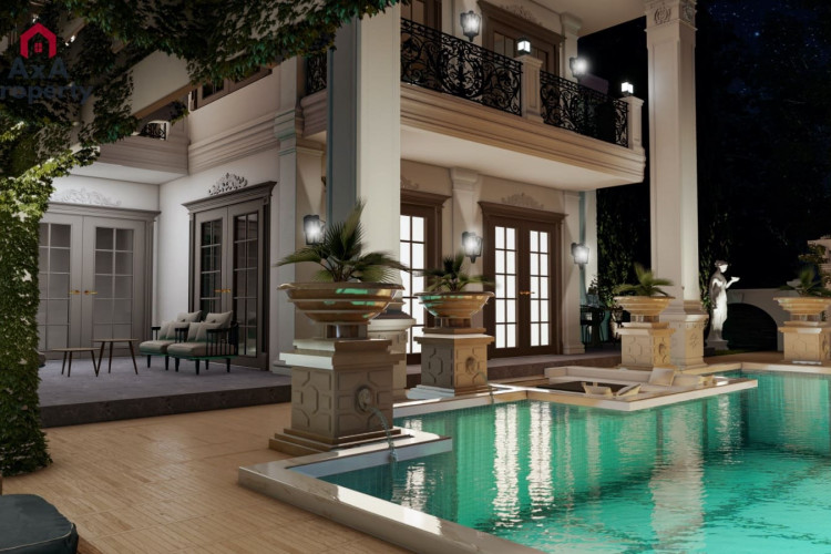 Вилла 5+1 в Каргыджаке, Алания, Турция | PTE-39167