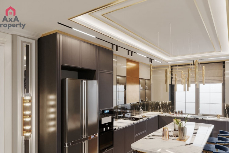 Вилла 5+1 в Каргыджаке, Алания, Турция | PTE-39167