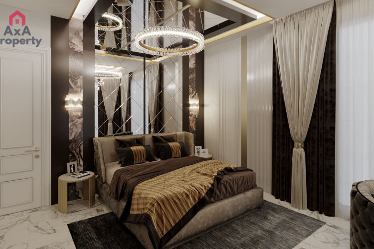 Вилла 5+1 в Каргыджаке, Алания, Турция | PTE-39167