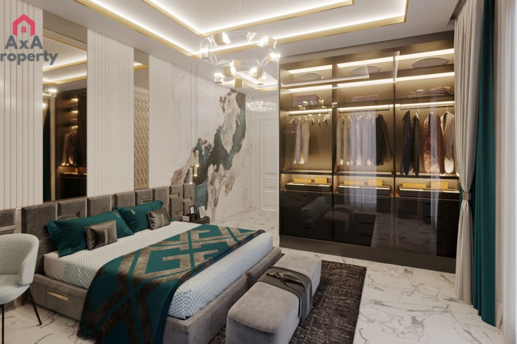 Вилла 5+1 в Каргыджаке, Алания, Турция | PTE-39167