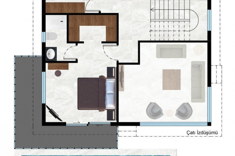 Вилла 4+1 в Алании, Турция | PBB-39172