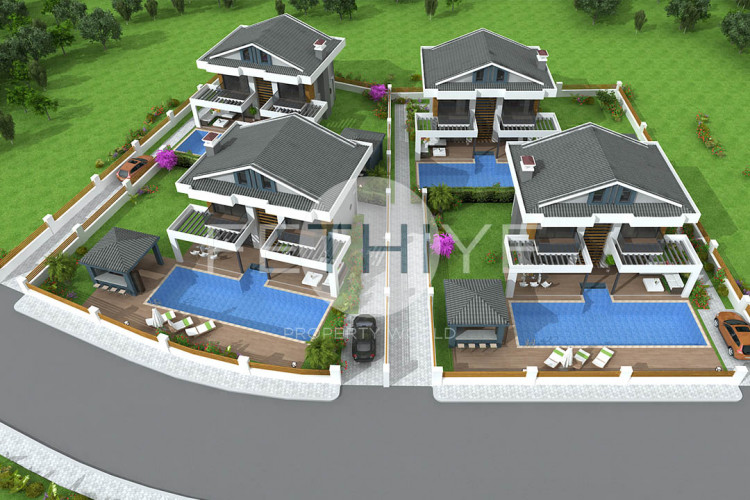 Вилла 4+1 в Олюдениз, Фетхие, Турция | PBB-39454