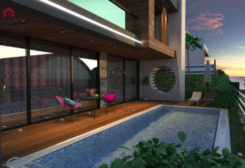 Вилла 4+1 в Каргыджаке, Алания, Турция | PKK-39471