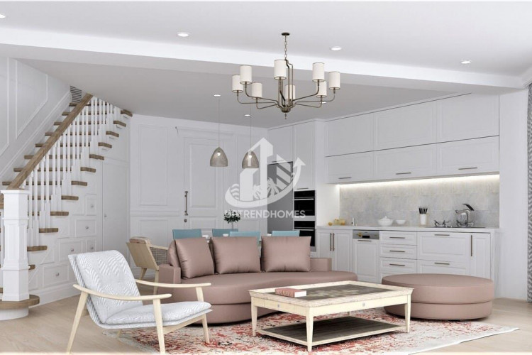 Вилла 3+1 в Каргыджаке, Алания, Турция | PTE-40187