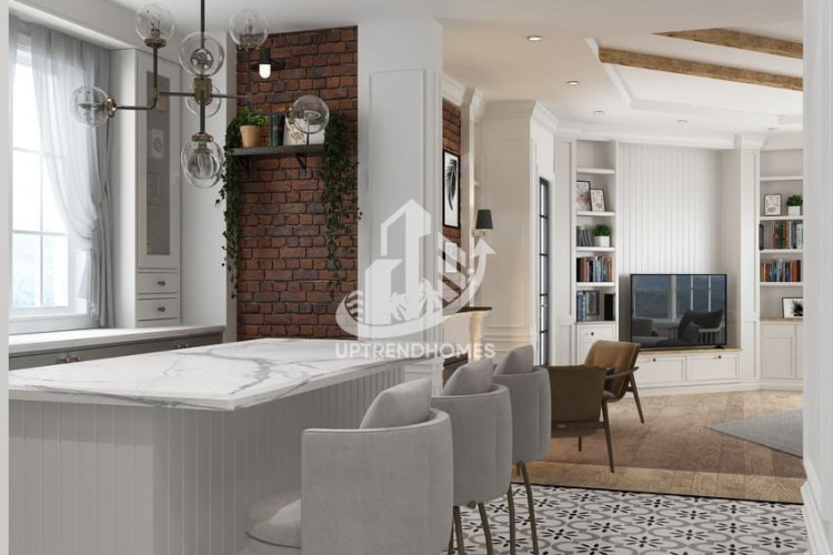 Вилла 3+1 в Каргыджаке, Алания, Турция | PTE-40187