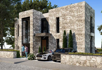 Вилла 2+1 в Бодруме, Турция | STE-40402