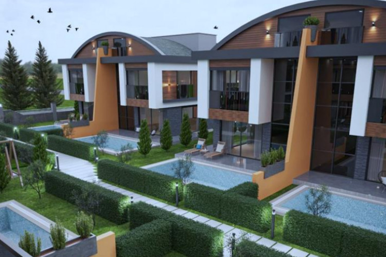 Вилла 5+1 в Белеке, Турция | STE-40710