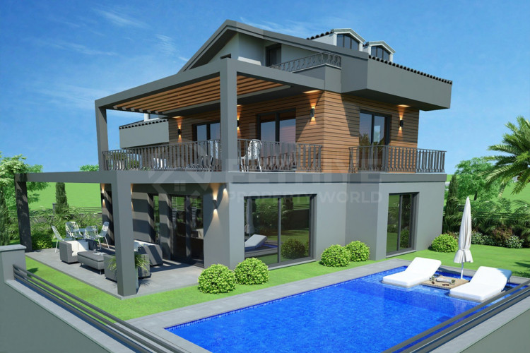 Вилла 3+1 в Олюдениз, Фетхие, Турция | PBB-40703